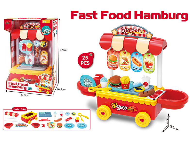 Hamburg Fast Food Truck 25pcs