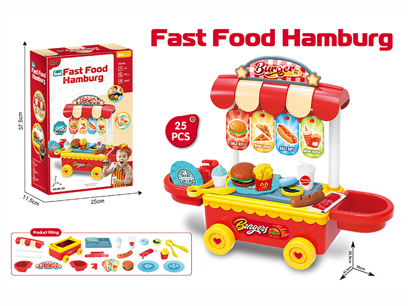 Hamburg Fast Food Truck 25pcs
