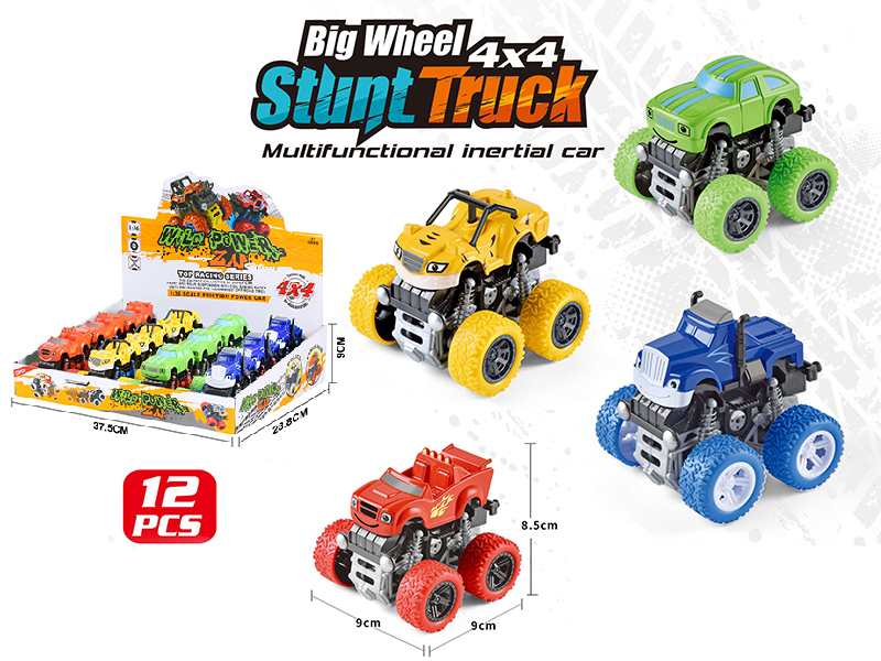 Friction Stunt Car 12PCS