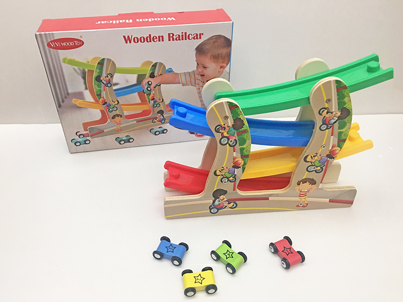 Wooden Rail Car