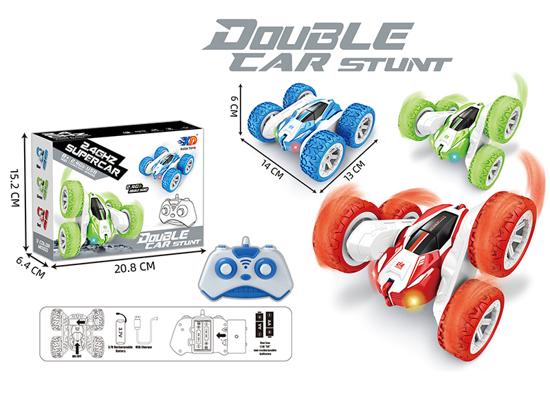 2.4G Remote Control Stunt Double-Sided Car