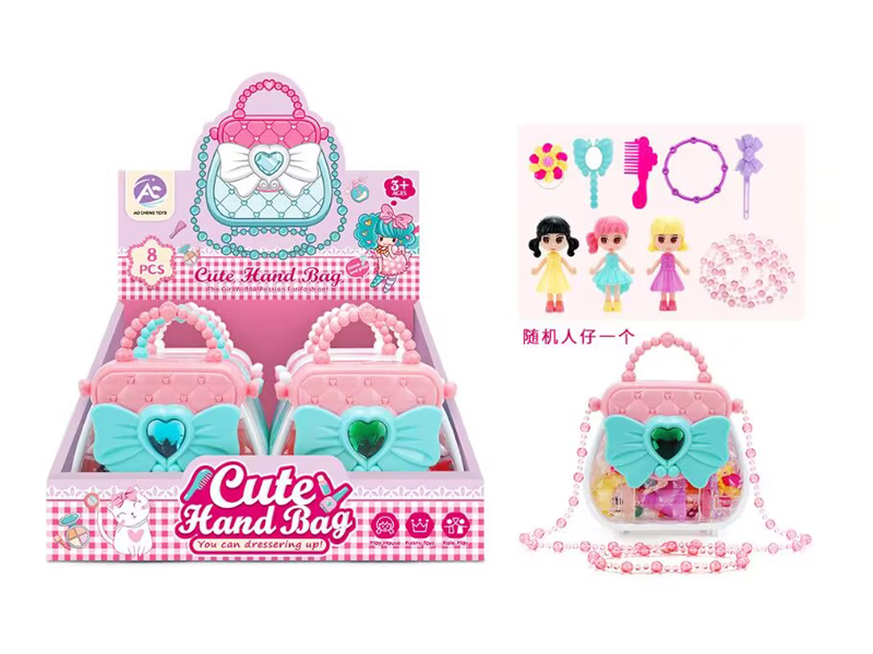 6PCS Handbag With Accessories