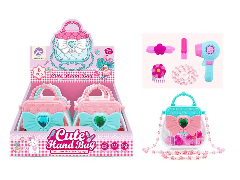 6PCS Handbag With Accessories