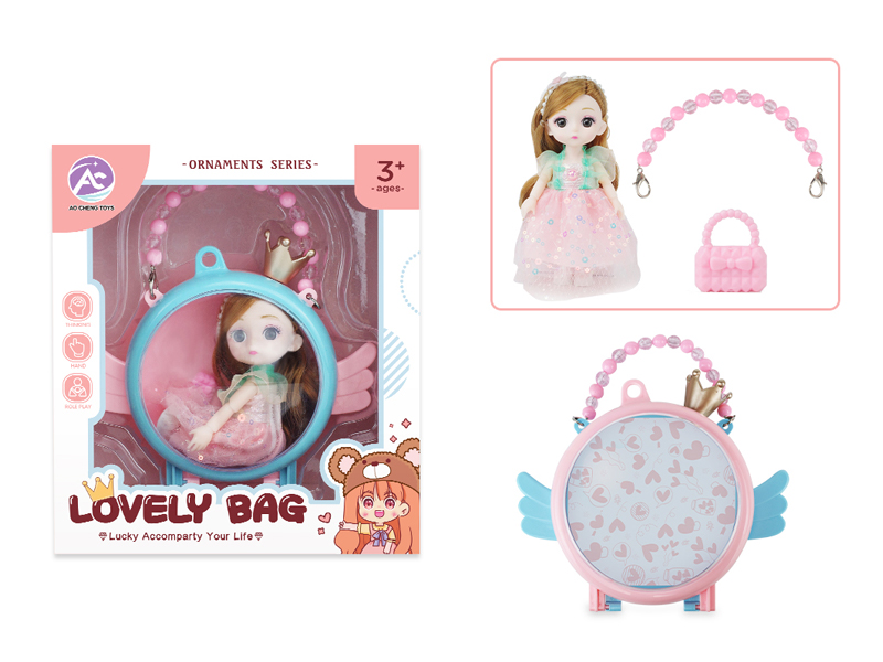 Angel Bag With 6-Inch Doll