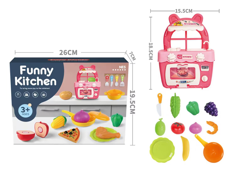 Cutting Kitchen Toy Set