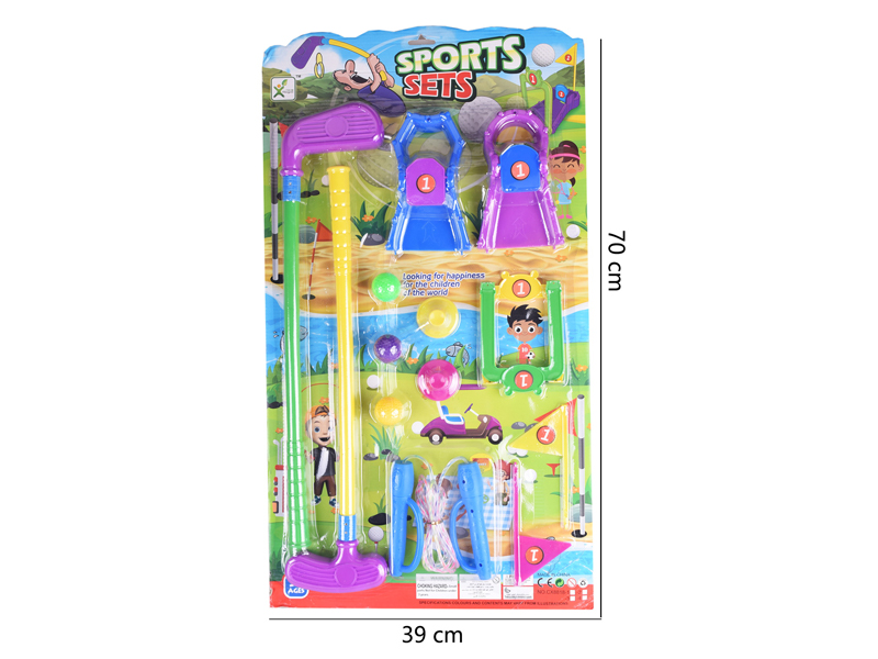 Golf+Jump Rope Set