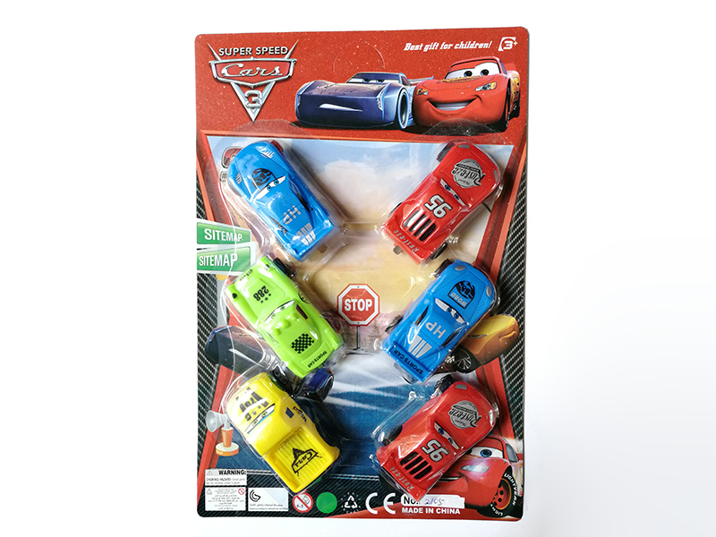 6 Slide Cars