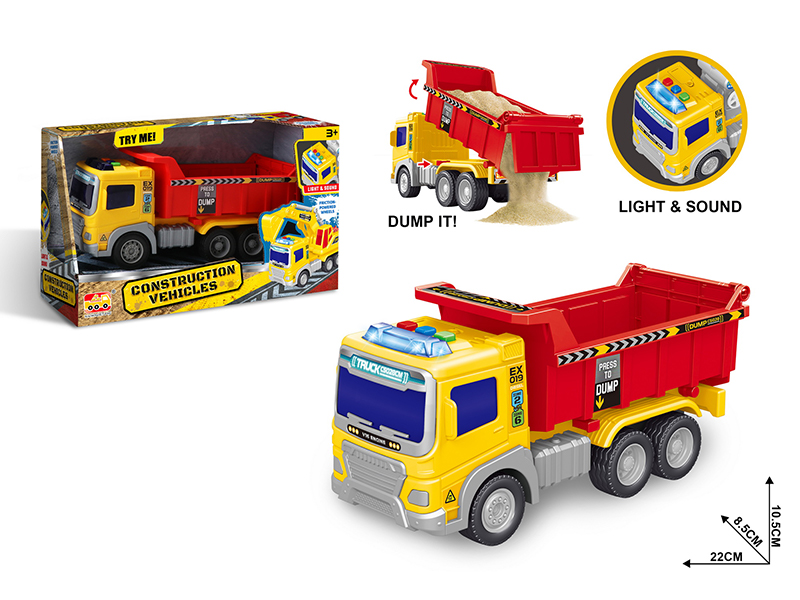 1:20 Friction Engineering Dump Truck