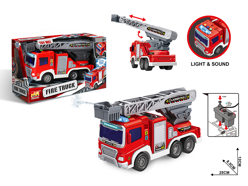 1:20 Friction Ladder Truck