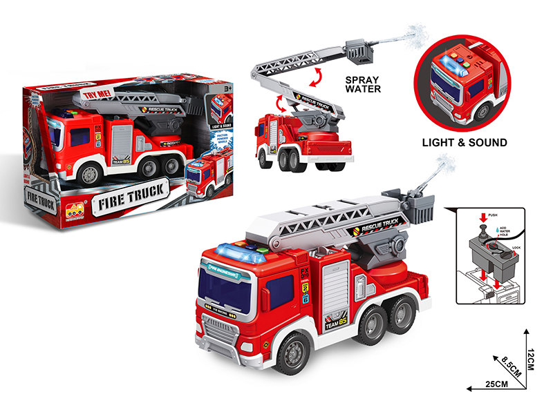 1:20 Friction Fire Rescue Vehicle