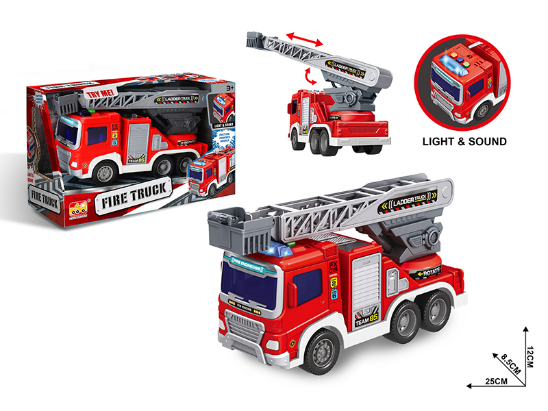1:20 Friction Ladder Truck
