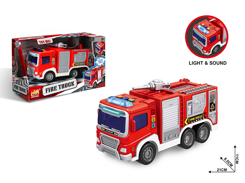 1:20 Friction Fire Fighting Vehicle
