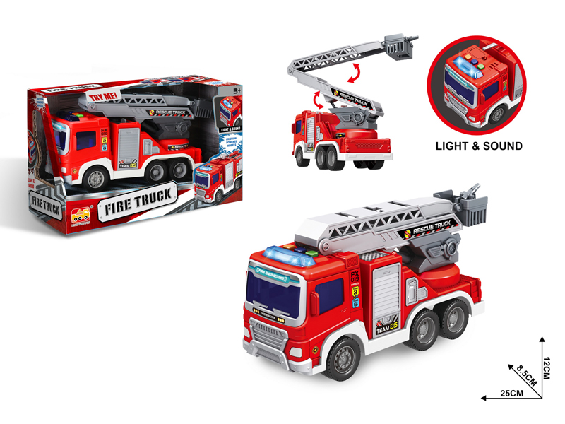 1:20 Friction Fire Rescue Vehicle