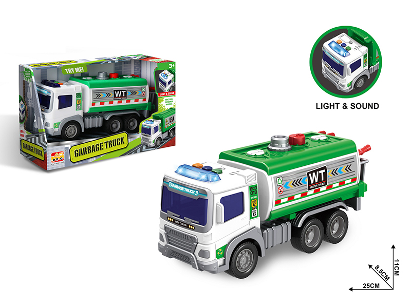 1:20 Friction Sanitation Truck