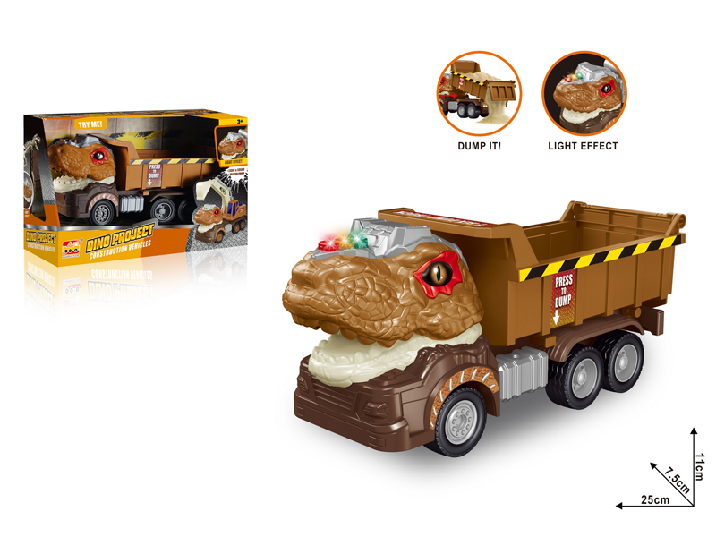 1:20 Friction Tyrannosaurus Rex Engineering Dump Truck
