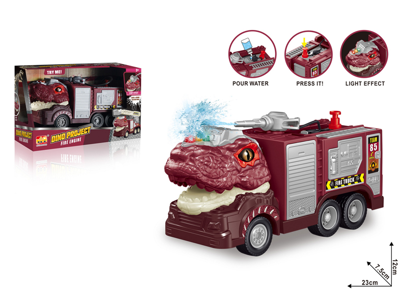 1:20 Friction Tyrannosaurus Rex Fire Engine