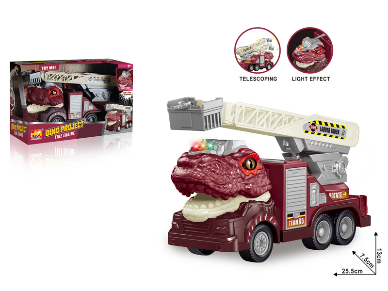 Friction Tyrannosaurus Rex Ladder Truck