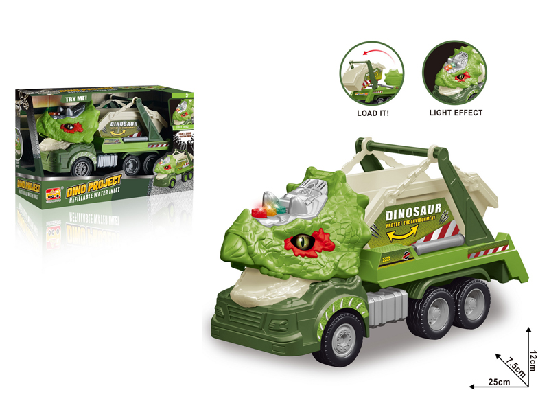 1:20 Friction Triceratops Truck
