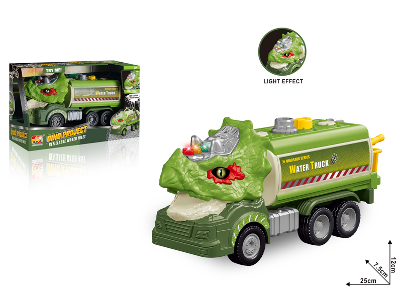 1:20 Friction Triceratops Sanitation Truck