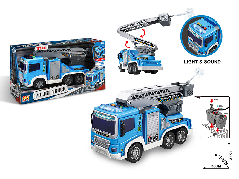 1:16 Friction Fire Rescue Vehicle