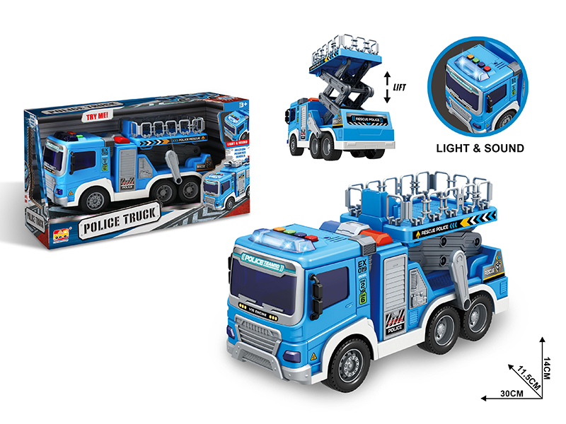 1:16 Friction Ladder Truck