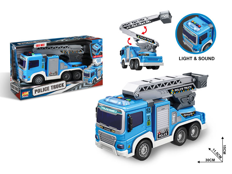 1:16 Friction Fire Rescue Vehicle