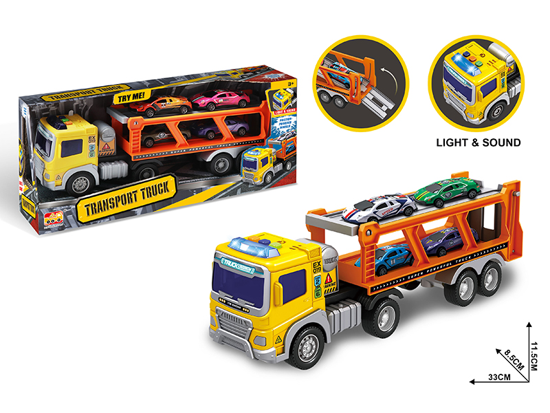 Friction Double Decker Truck