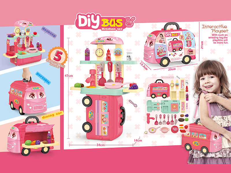 5 In 1 DIY Bus Kitchen Set