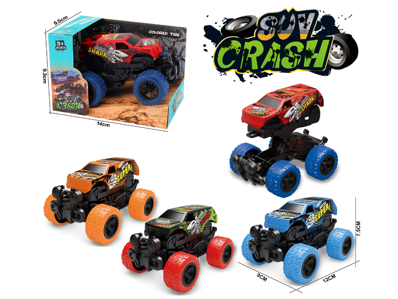 Friction 4WD Collision Transformable Off-Road Vehicle