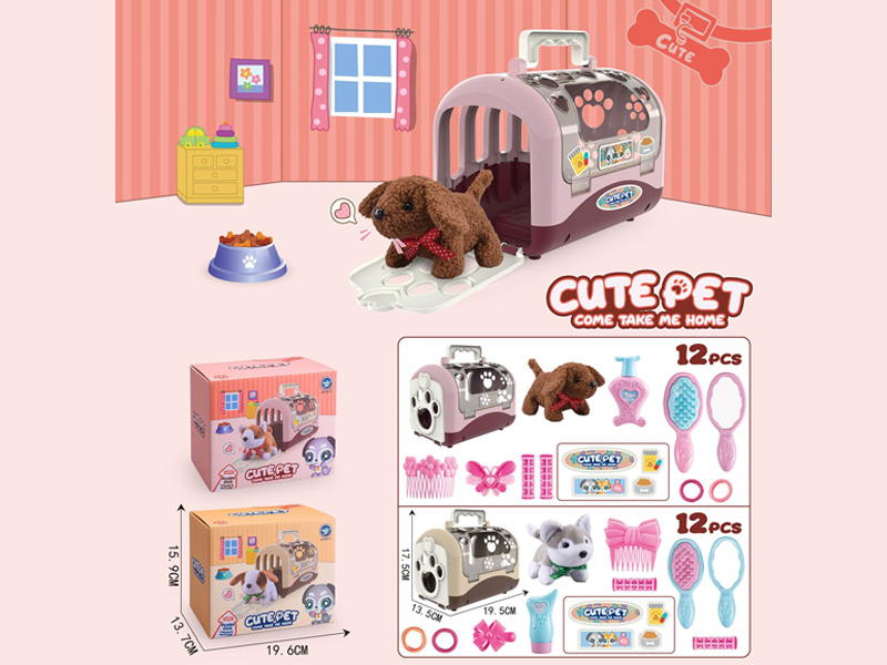 12PCS Pet Cage Toy