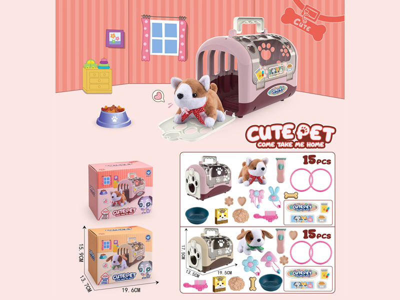 15PCS Pet Cage Toy
