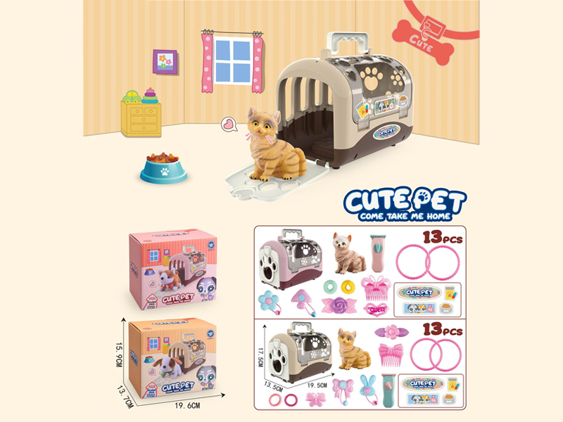 13PCS Pet Cage Toy