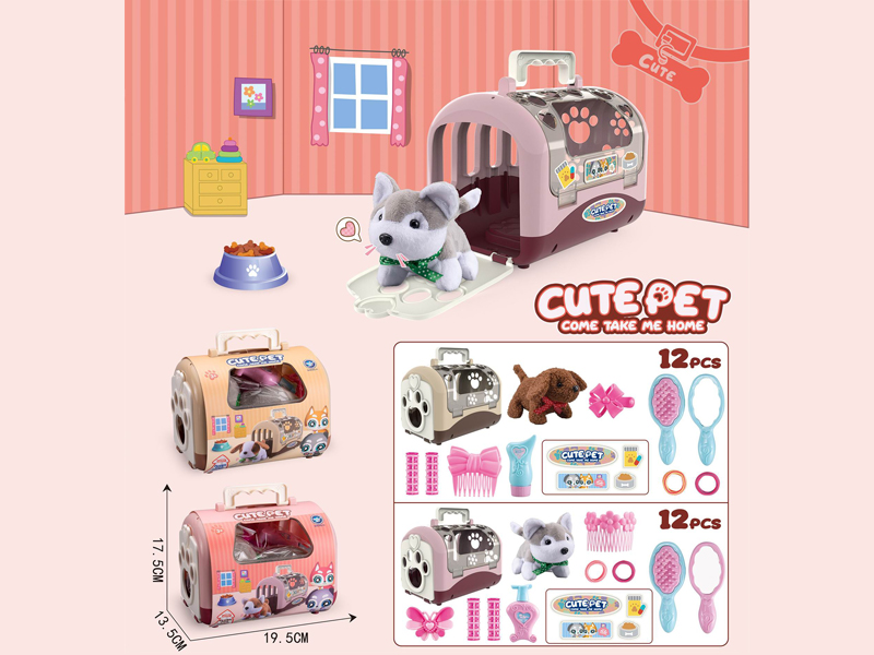 12PCS Pet Cage Toy