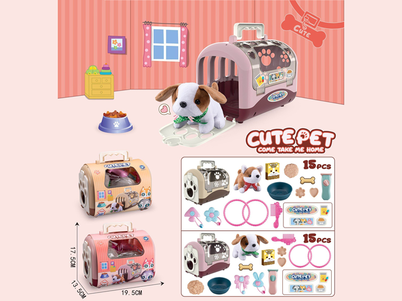 15PCS Pet Cage Toy