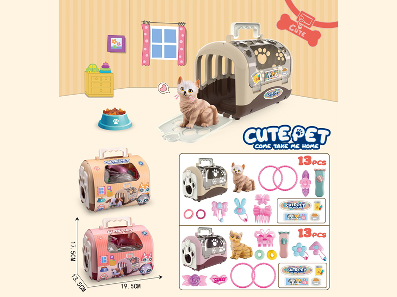 13PCS Pet Cage Toy