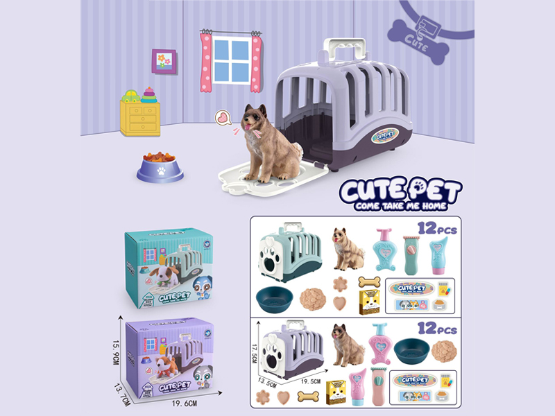 12PCS Pet Cage Toy