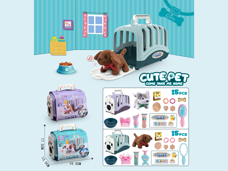 15PCS Pet Cage Toy