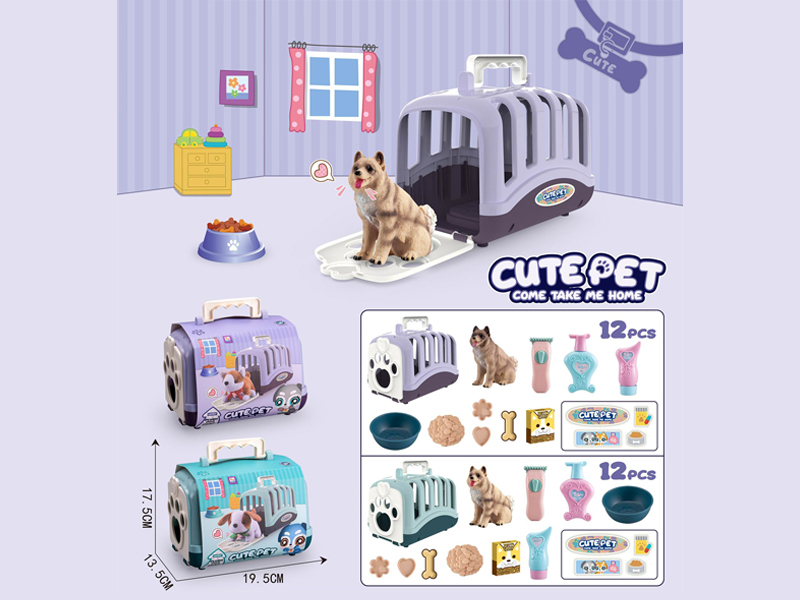 12PCS Pet Cage Toy