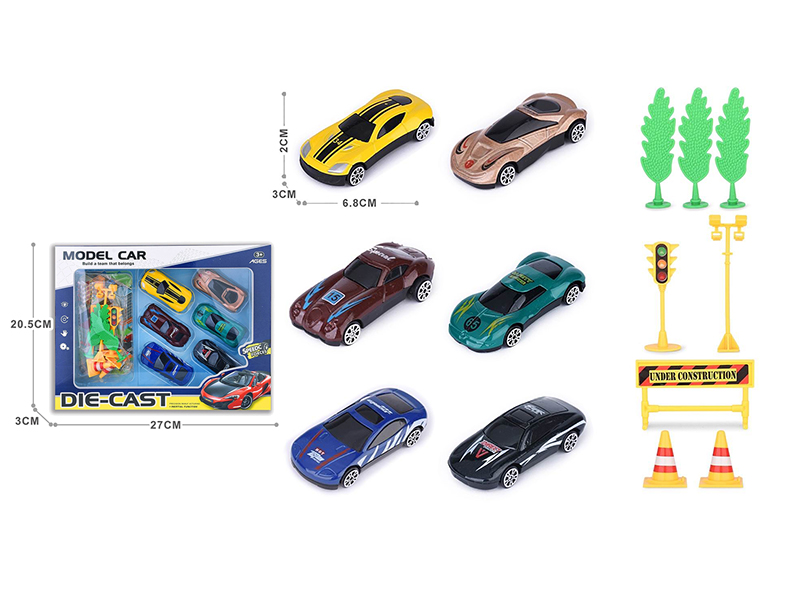 Slide Alloy Cars