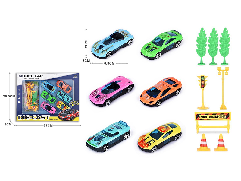 Slide Alloy Cars