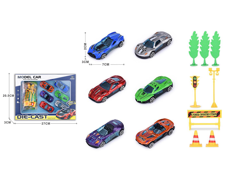 Slide Alloy Cars