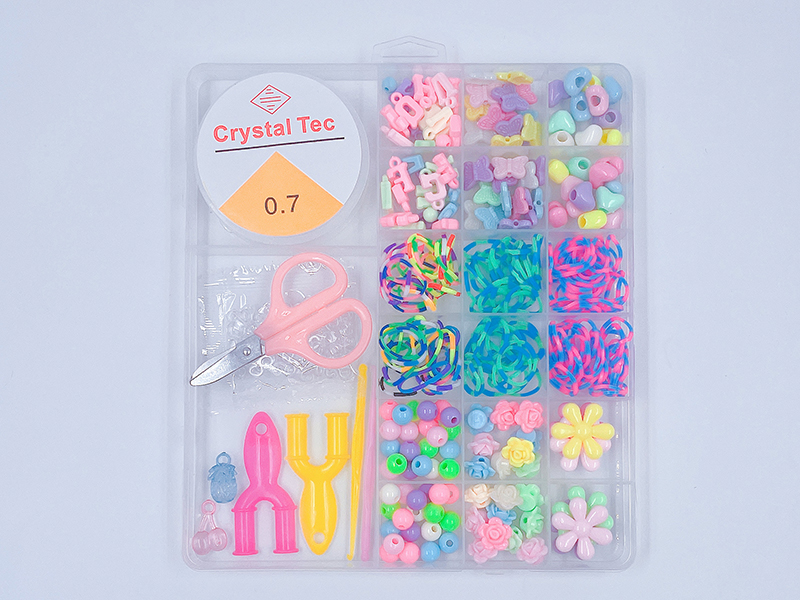 DIY Beads & Braided Bracelet
