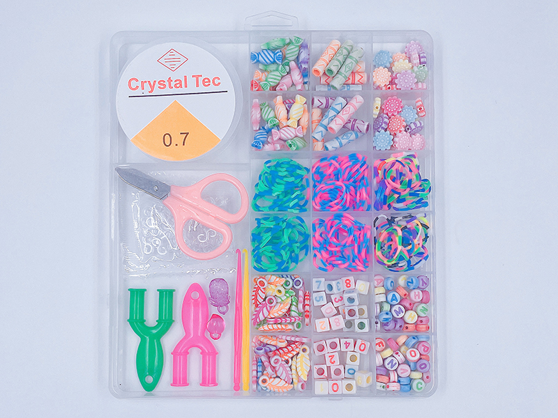 DIY Beads & Braided Bracelet