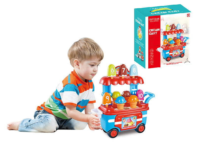 Play House Toys Ice Cream Cart