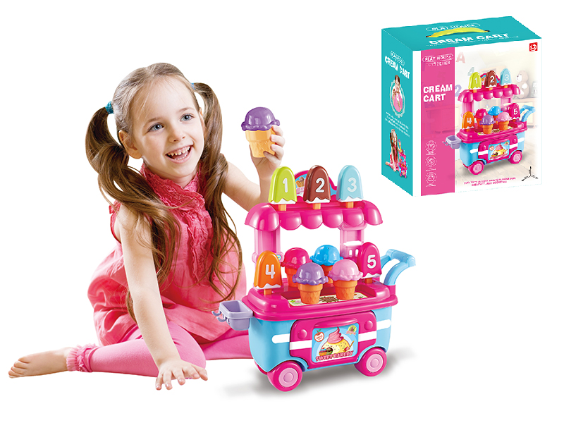 Play House Toys Ice Cream Cart