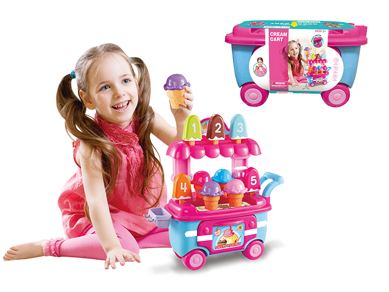 Play House Toys Ice Cream Cart