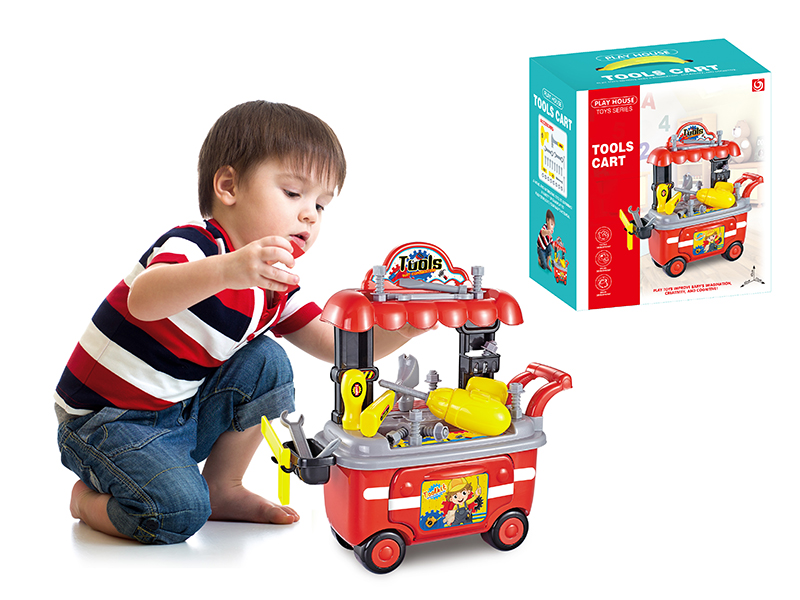 Play House Toys Series Tool Storage Cart