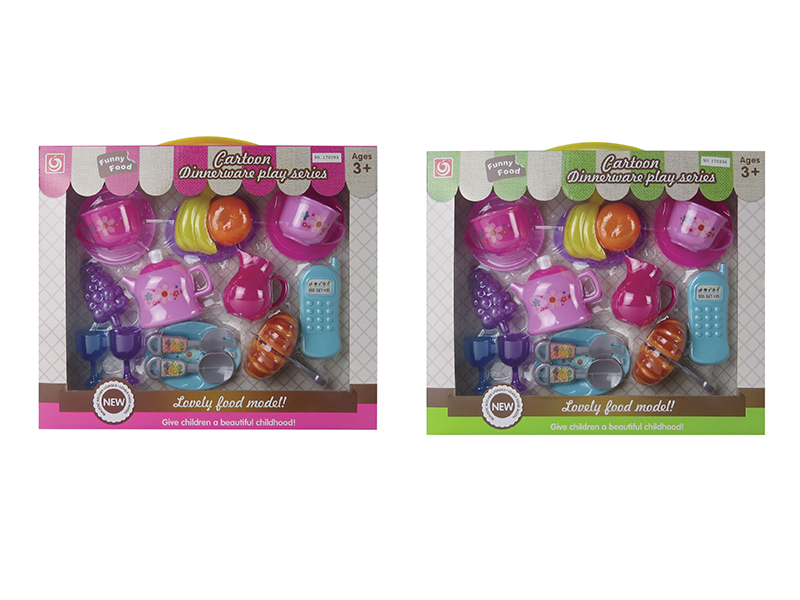 Tea Set + Cutting Foods Set