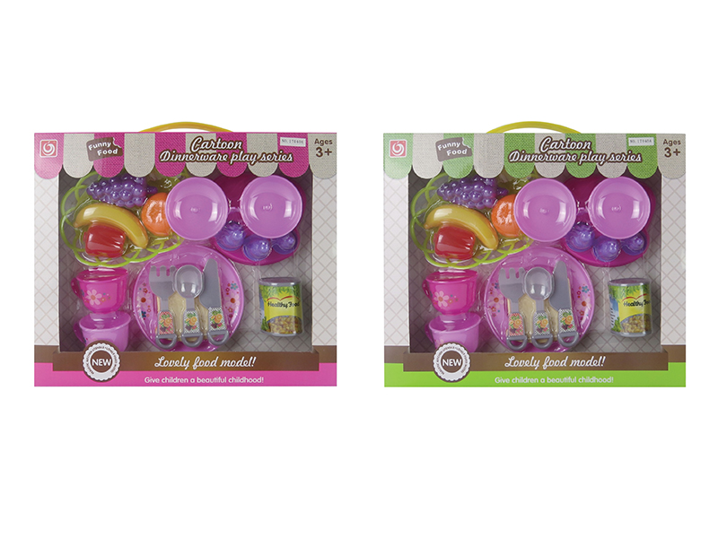 Supermarket Scales Tableware Foods Set