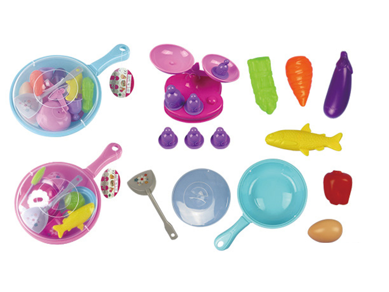 Pan + Scale + Foods Set